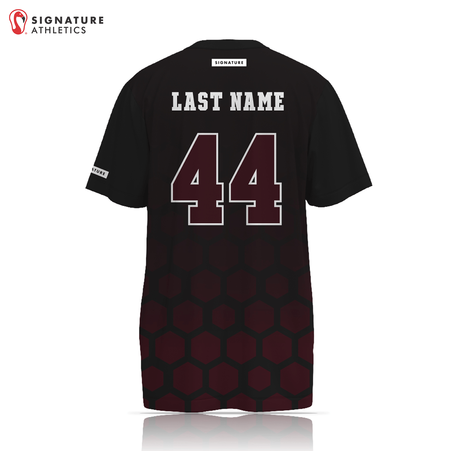 Oxford Lacrosse Player Short Sleeve Tech Tee Signature Lacrosse