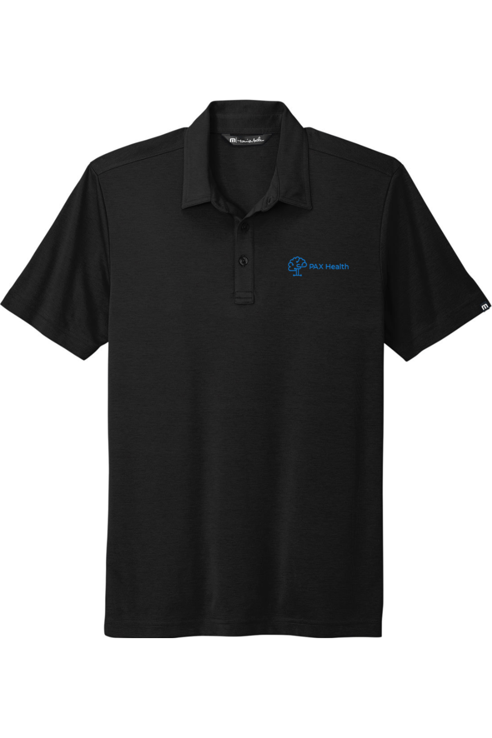 PAX Health Men's Embroidered Travis Mathew Oceanside Solid Polo Signature Lacrosse