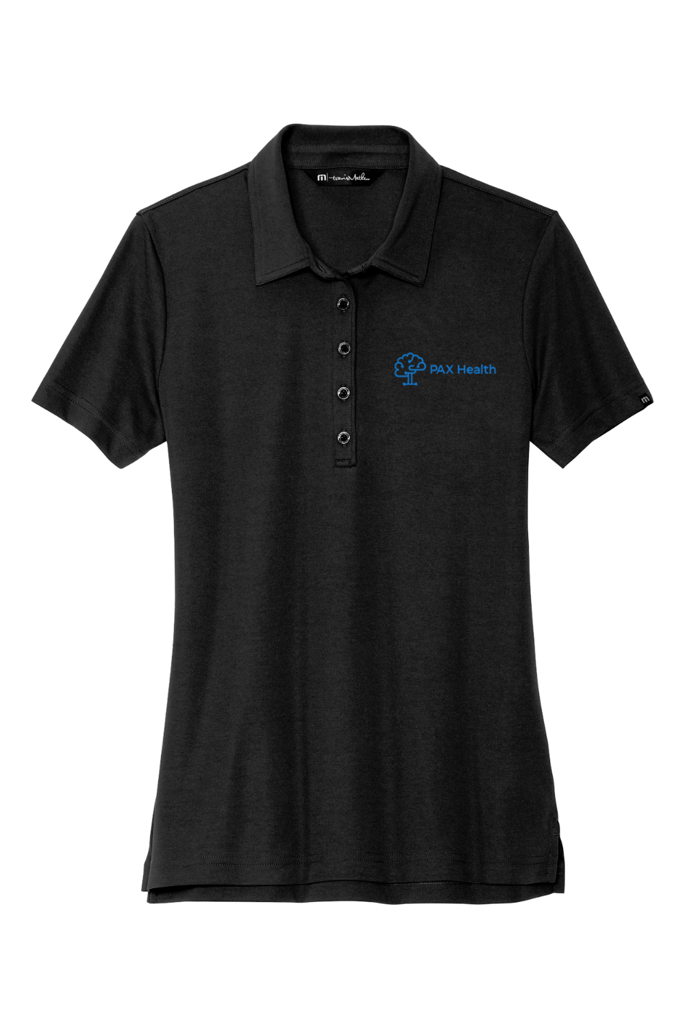 PAX Health Women's Embroidered Travis Mathew Ladies Oceanside Solid Polo Signature Lacrosse