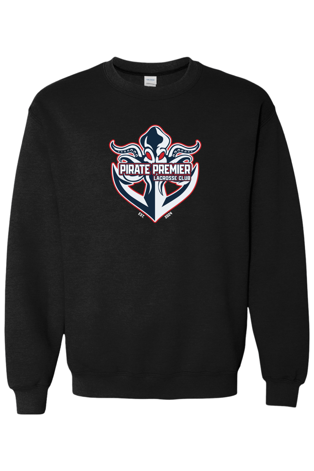 Pirate Premier LC Adult Heavyweight Sweatshirt Signature Lacrosse