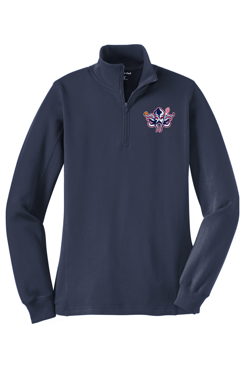 Pirate Premier LC Adult Women's Embroidered Quarter-Zip Pullover Signature Lacrosse