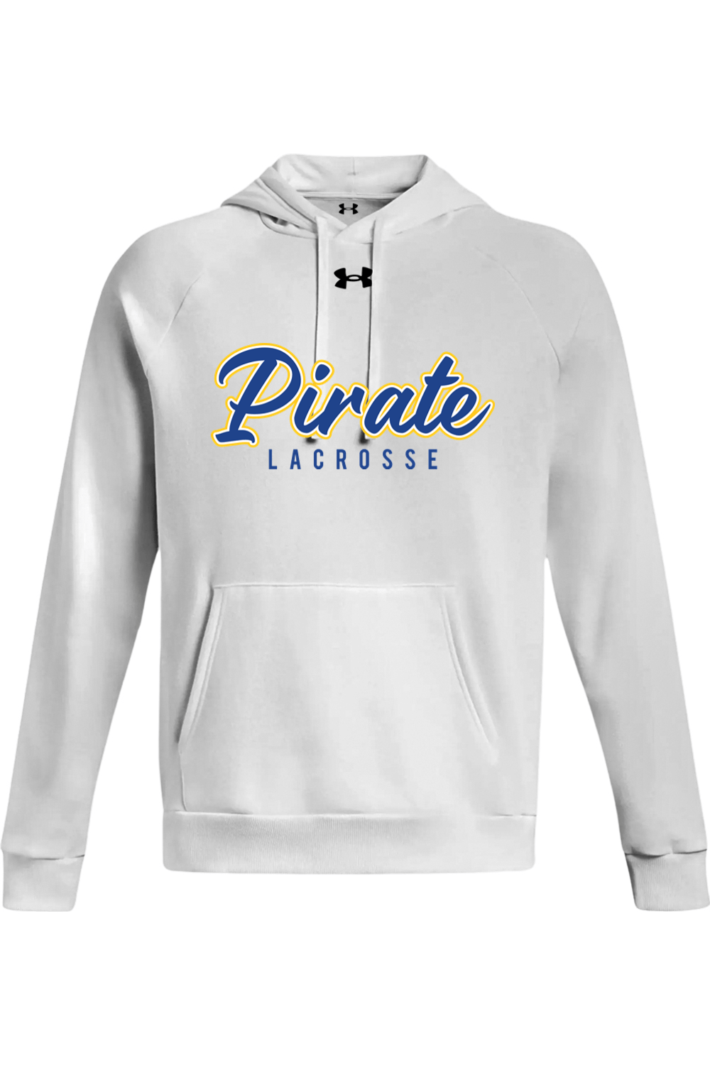 Pirates Lacrosse Under Armour Men's Rival Fleece Hooded Sweatshirt Signature Lacrosse