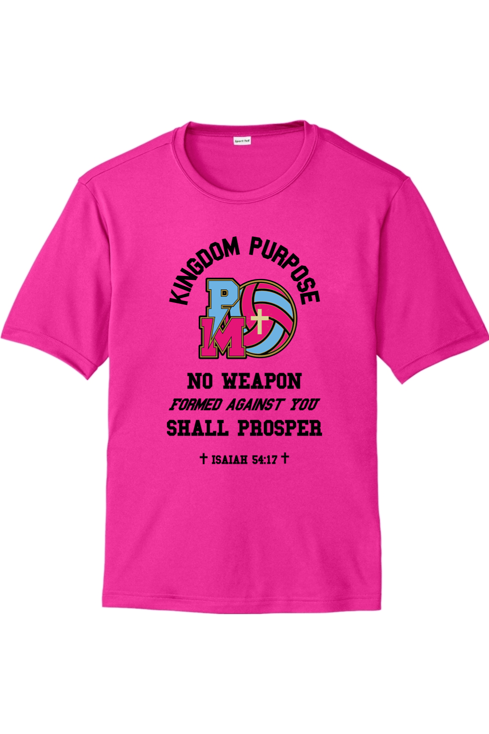 PMV Christian Line Sport-Tek PosiCharge Competitor Tee Signature Lacrosse