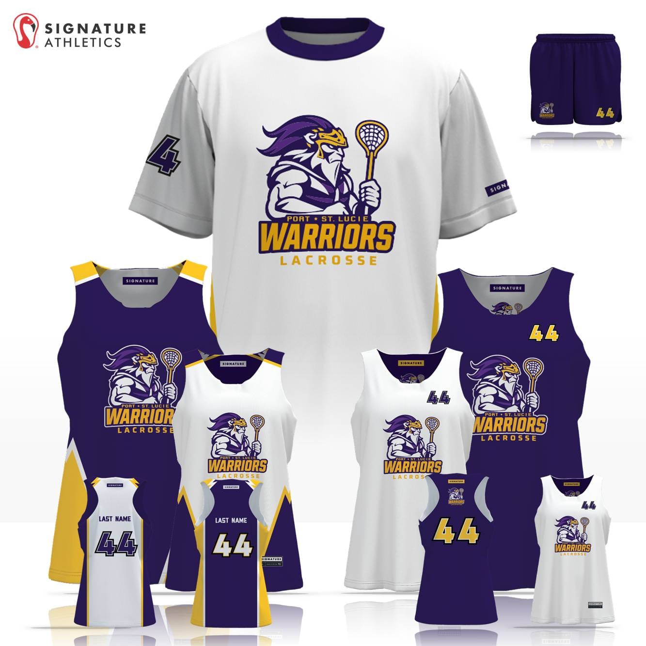 Port St Lucie LC Women's 4 Piece Player Package: U6 Signature Lacrosse