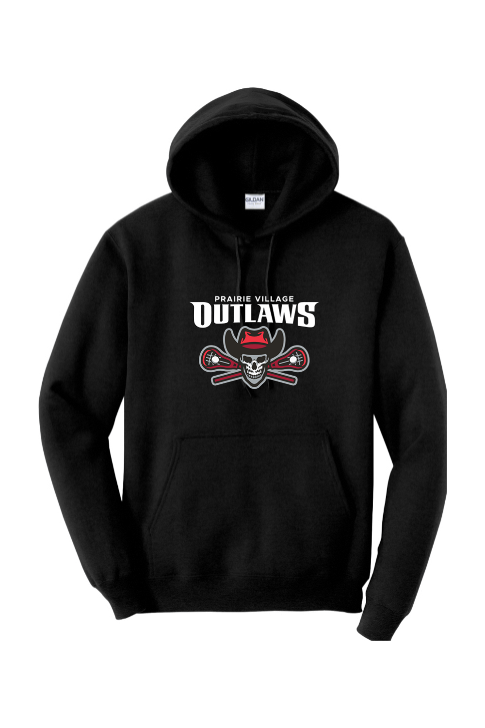 Prairie Village Girls Lacrosse Adult Heavyweight Hoodie Signature Lacrosse
