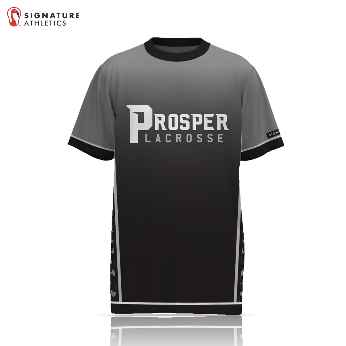Prosper Youth Lacrosse Men's Pro Short Sleeve Shooting Shirt: 2030 Signature Lacrosse