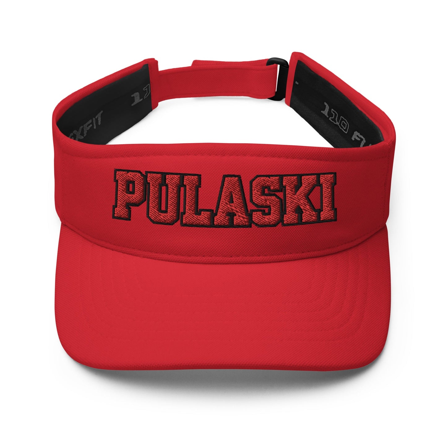 Pulaski Lacrosse Embroidered Visor Signature Lacrosse