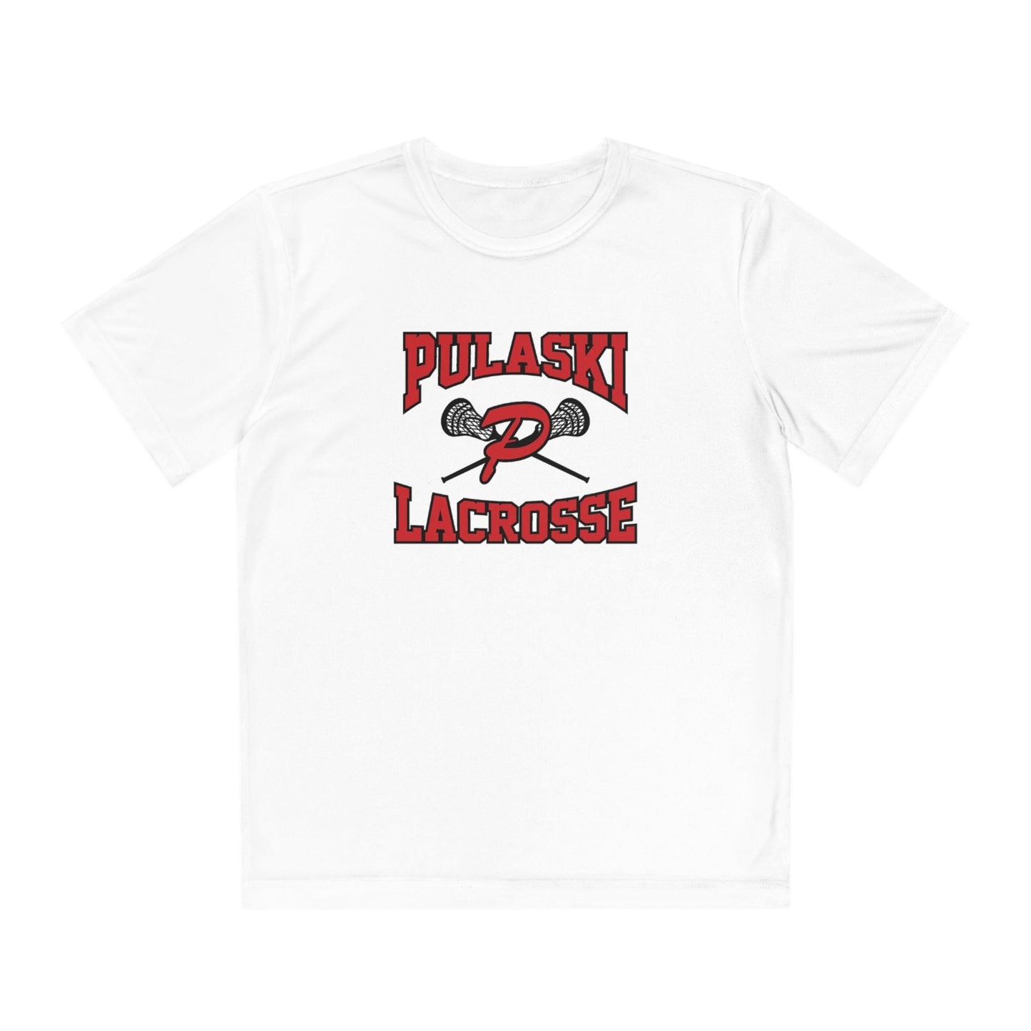Pulaski Lacrosse Youth Athletic T-Shirt Signature Lacrosse
