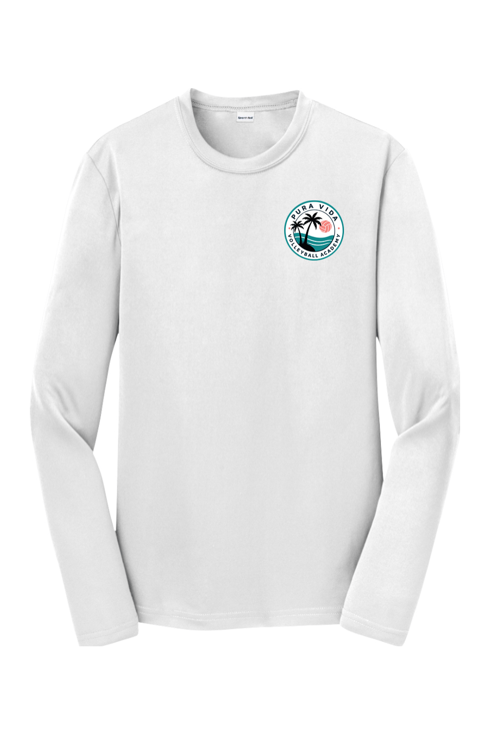 Pura Vida Volleyball Youth Long Sleeve T-Shirt Signature Lacrosse
