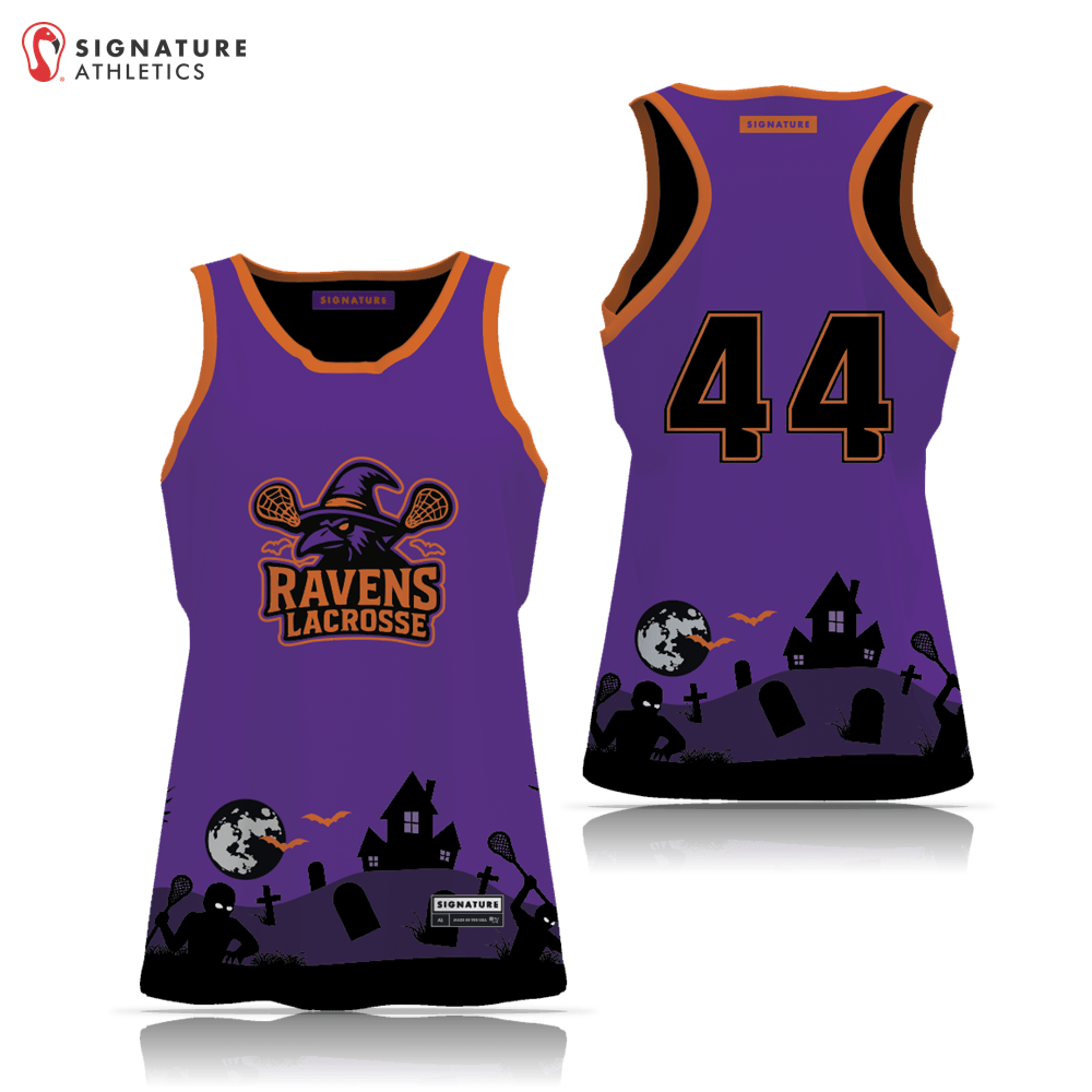 Ravens Lacrosse Spooky Lax Women's Player Reversible Pinnie Signature Lacrosse