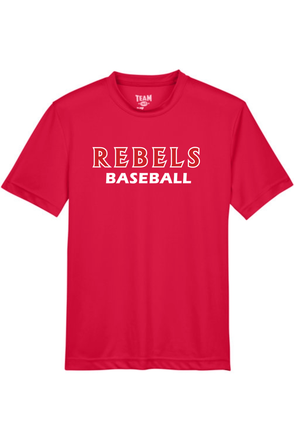 Rebels Baseball Youth Athletic T-Shirt Signature Lacrosse