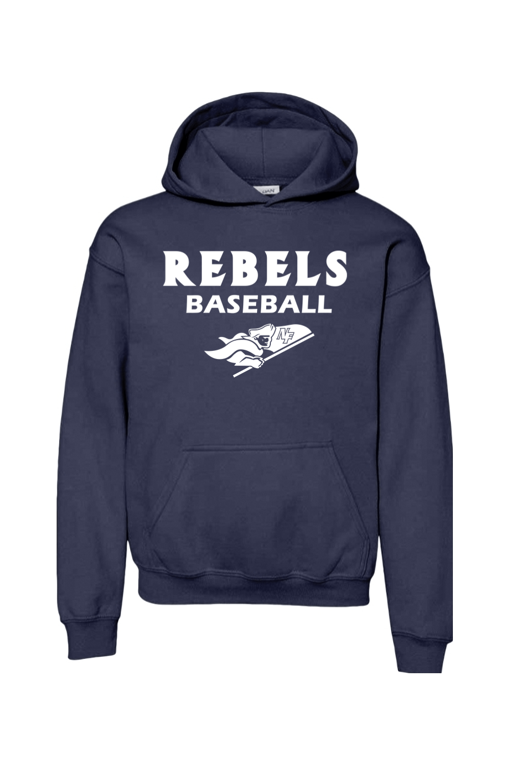 Rebels Baseball Youth Hoodie Signature Lacrosse