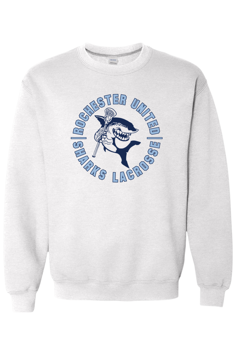 Rochester United Sharks LC Adult Heavyweight Sweatshirt Signature Lacrosse