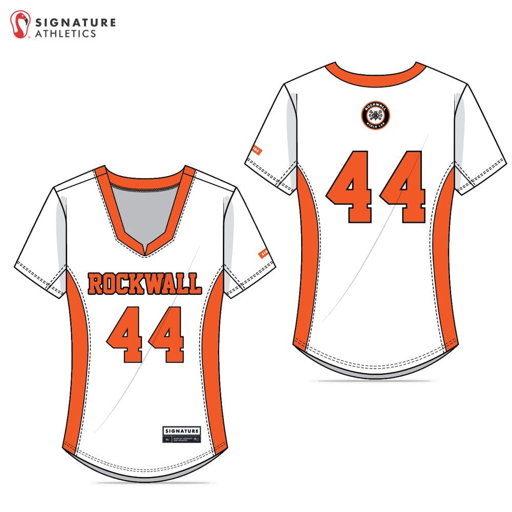 Rockwall Girls LC High school Women's White College Jersey Signature Lacrosse