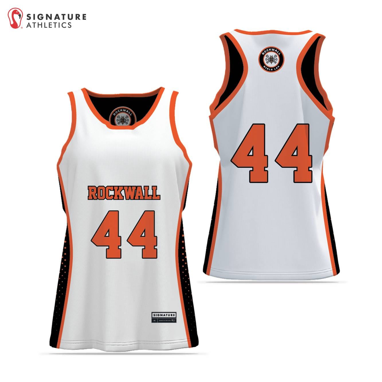 Rockwall Girls LC Youth Women's Reversible Game Pinnie Signature Lacrosse