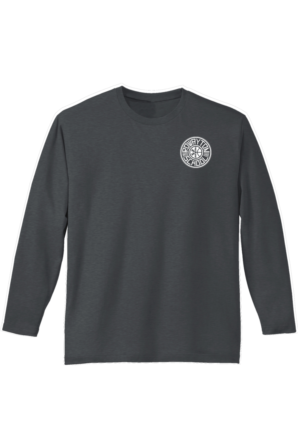 Rowayton Basketball District Perfect Weight Long Sleeve Tee Signature Lacrosse