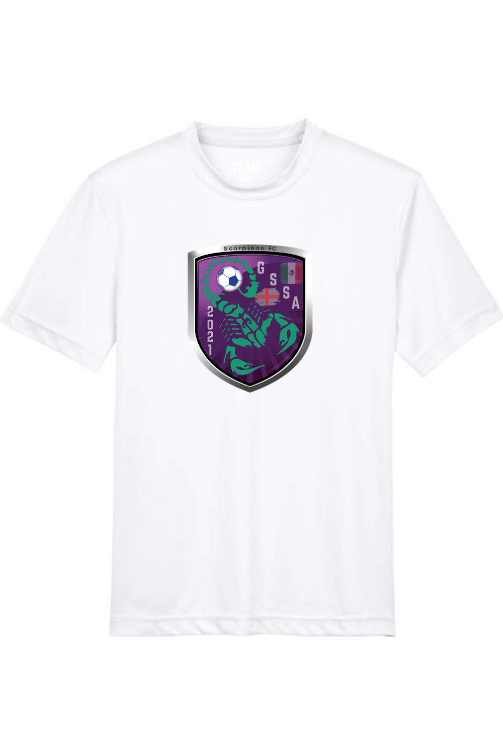Scorpions FC Soccer Youth Athletic T-Shirt Signature Lacrosse
