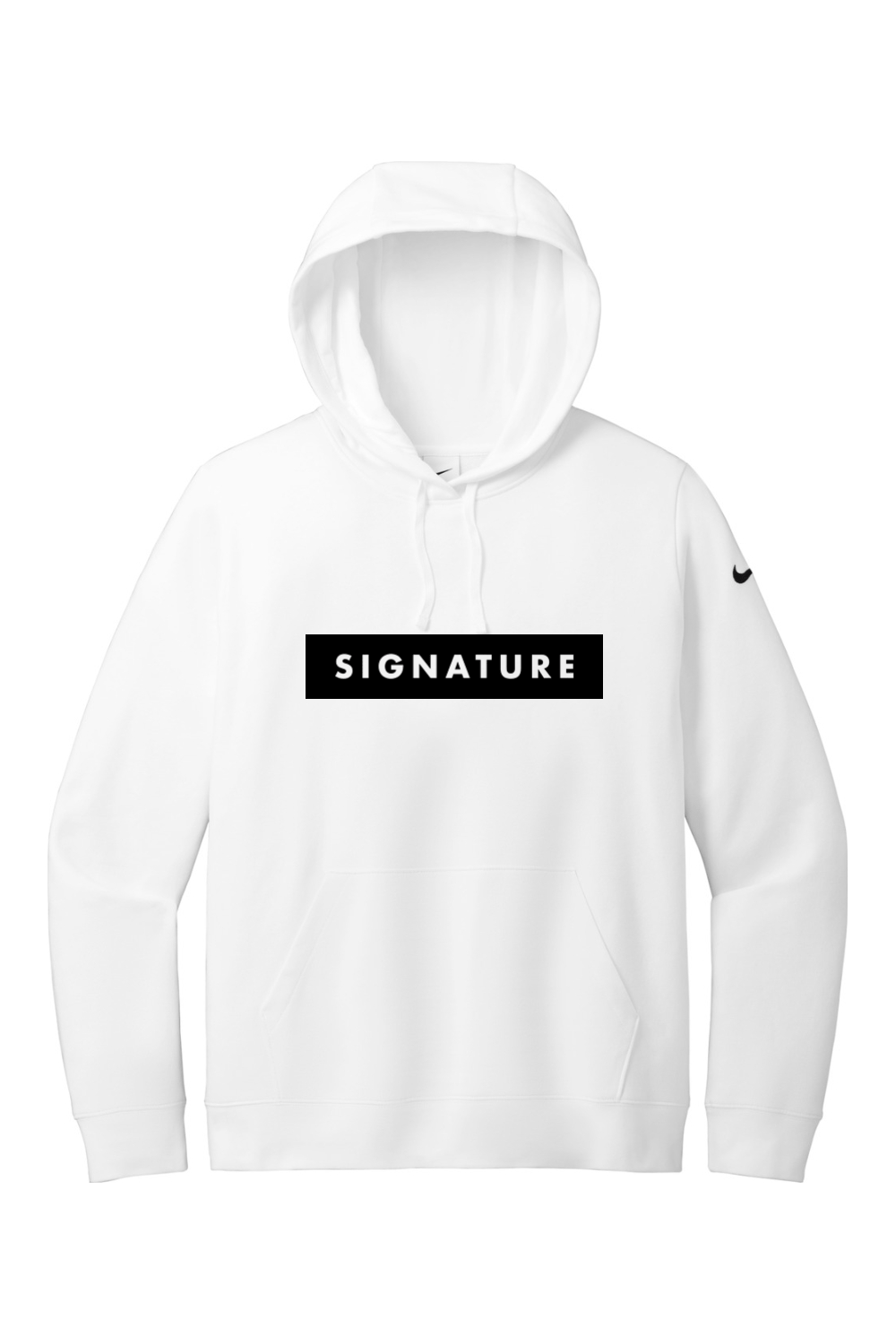 Signature Athletics Nike Ladies Club Fleece Sleeve Swoosh Pullover Hoodie Signature Lacrosse