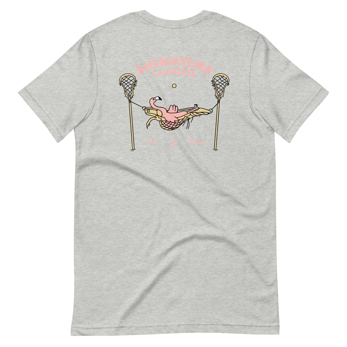 Signature Lacrosse Pink Lounging Flamingo Signature Lacrosse