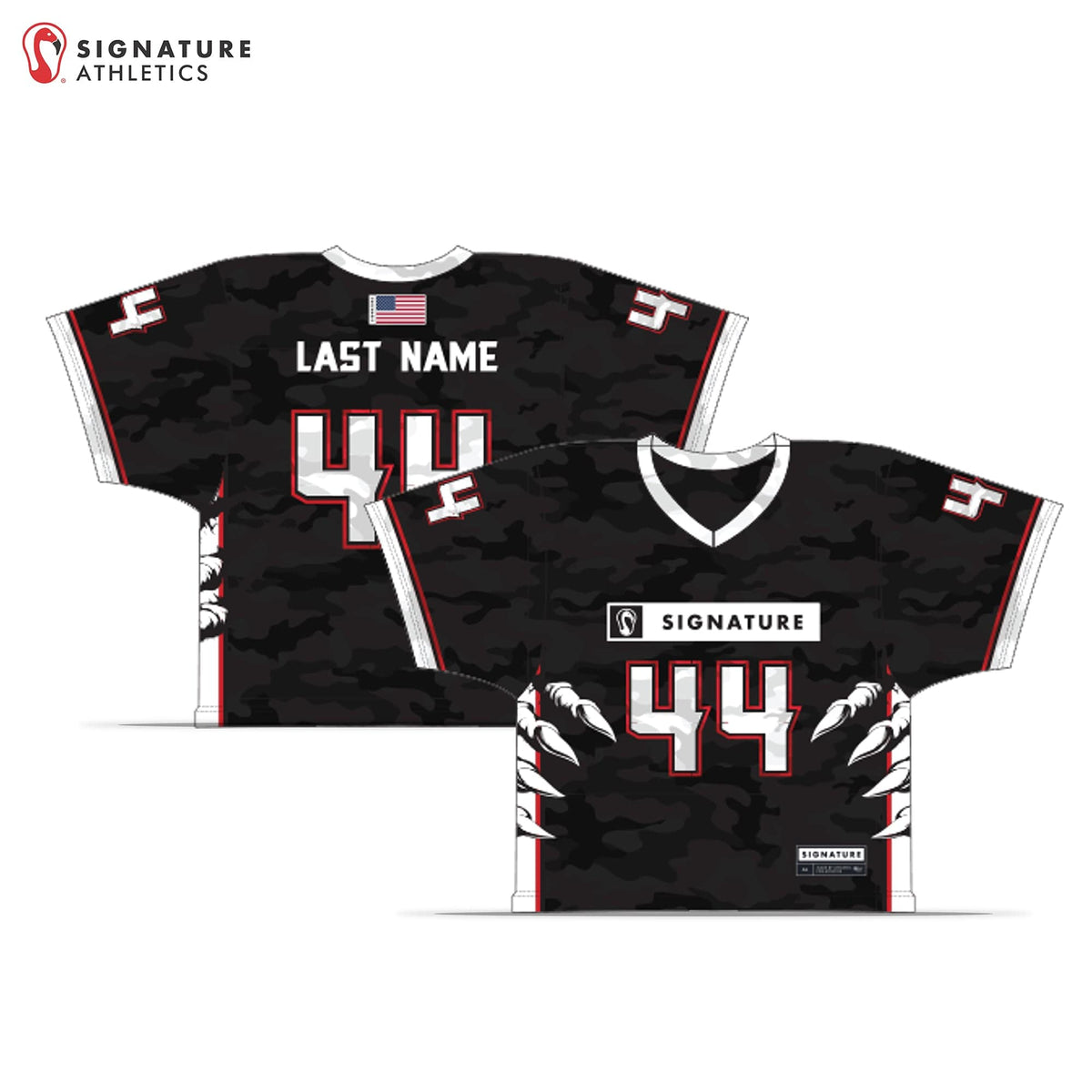 Signature Men's Pro College Jersey: Signature Players Signature Lacrosse