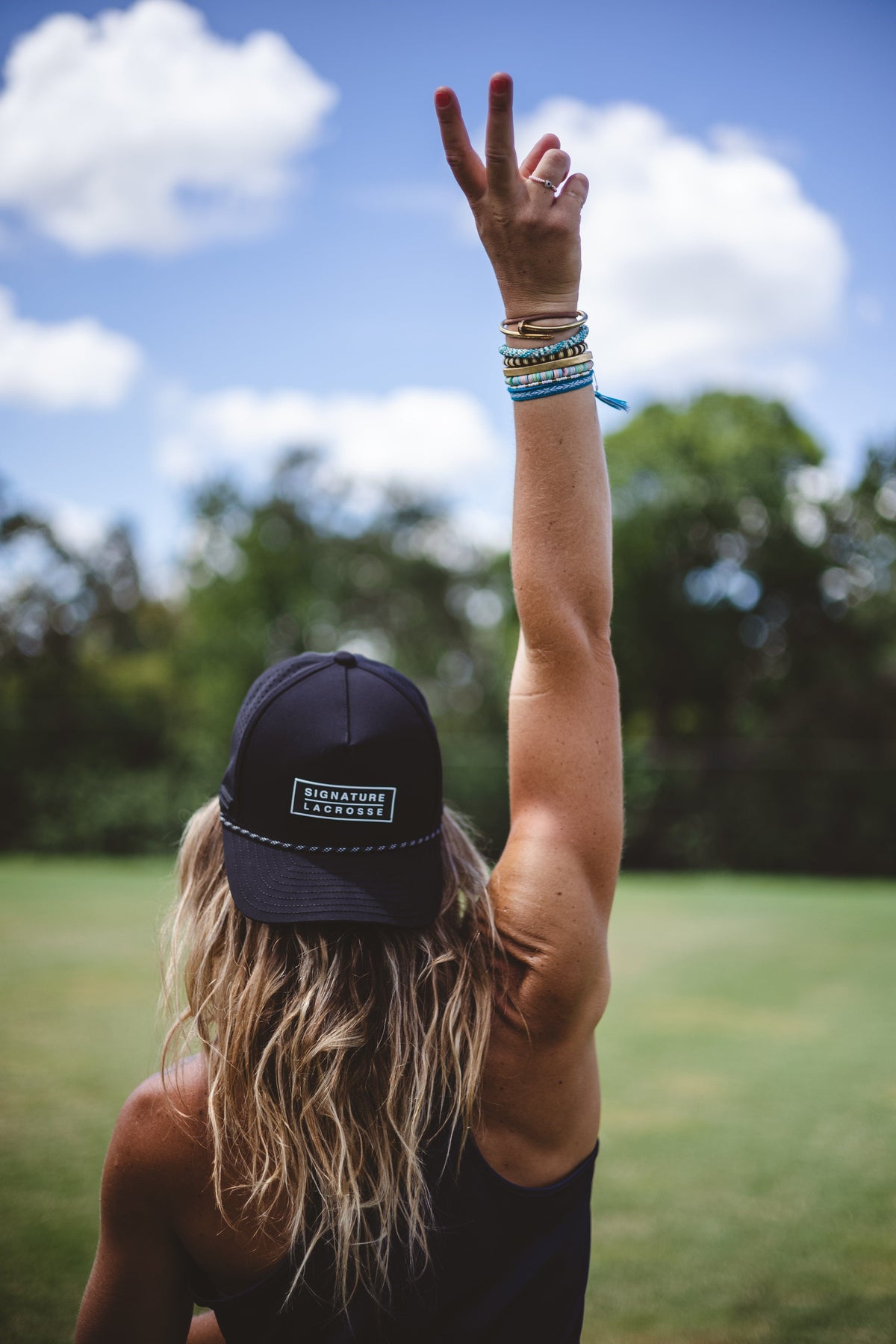 Signature Roped Pro Hat Signature Lacrosse