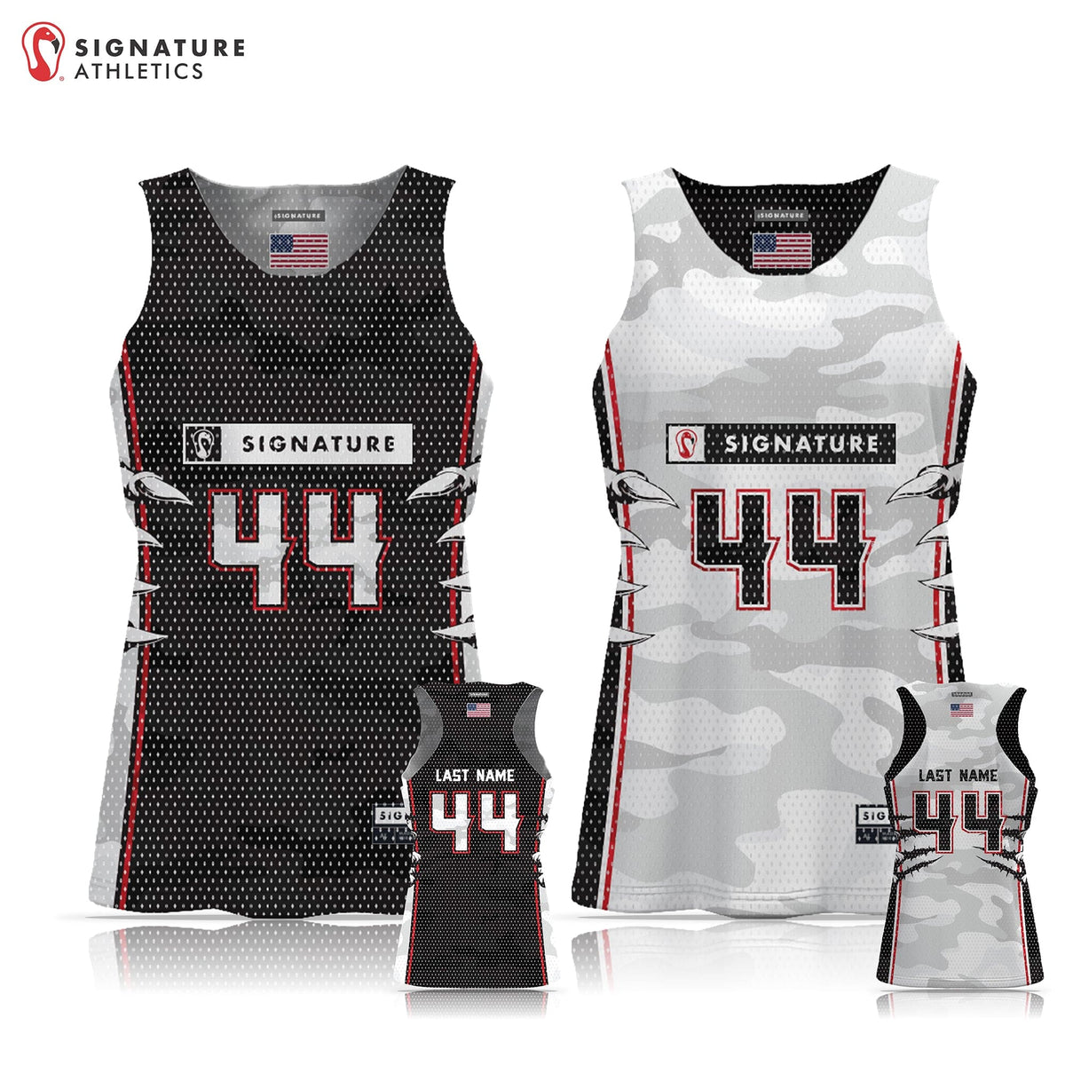 Signature Women's Reversible Practice Pinnie: Signature Players Signature Lacrosse
