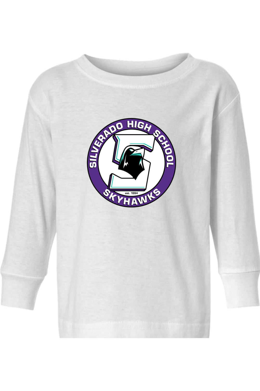 Silverado High School Toddler Long Sleeve T-Shirt Signature Lacrosse