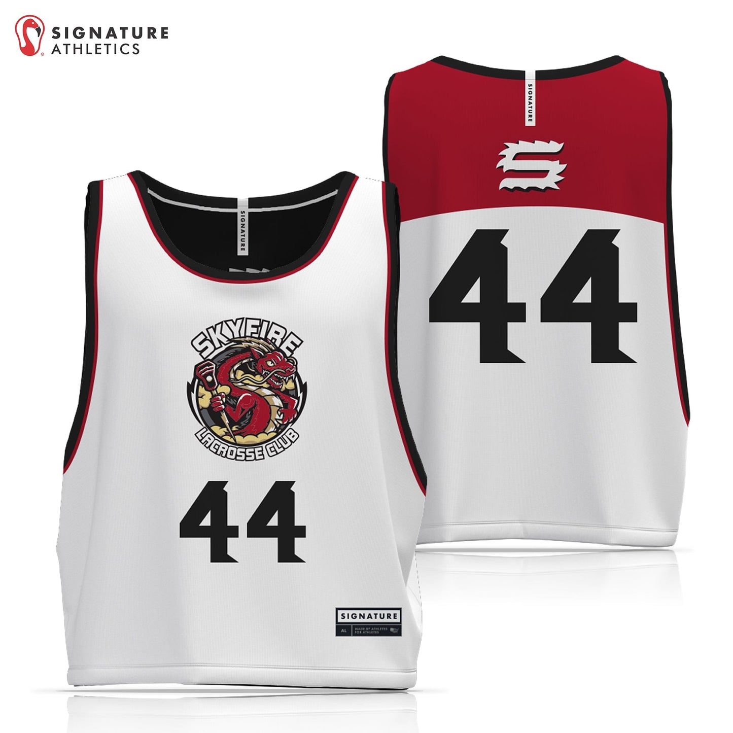 Skyfire Lacrosse Men's Reversible Game Pinnie Signature Lacrosse