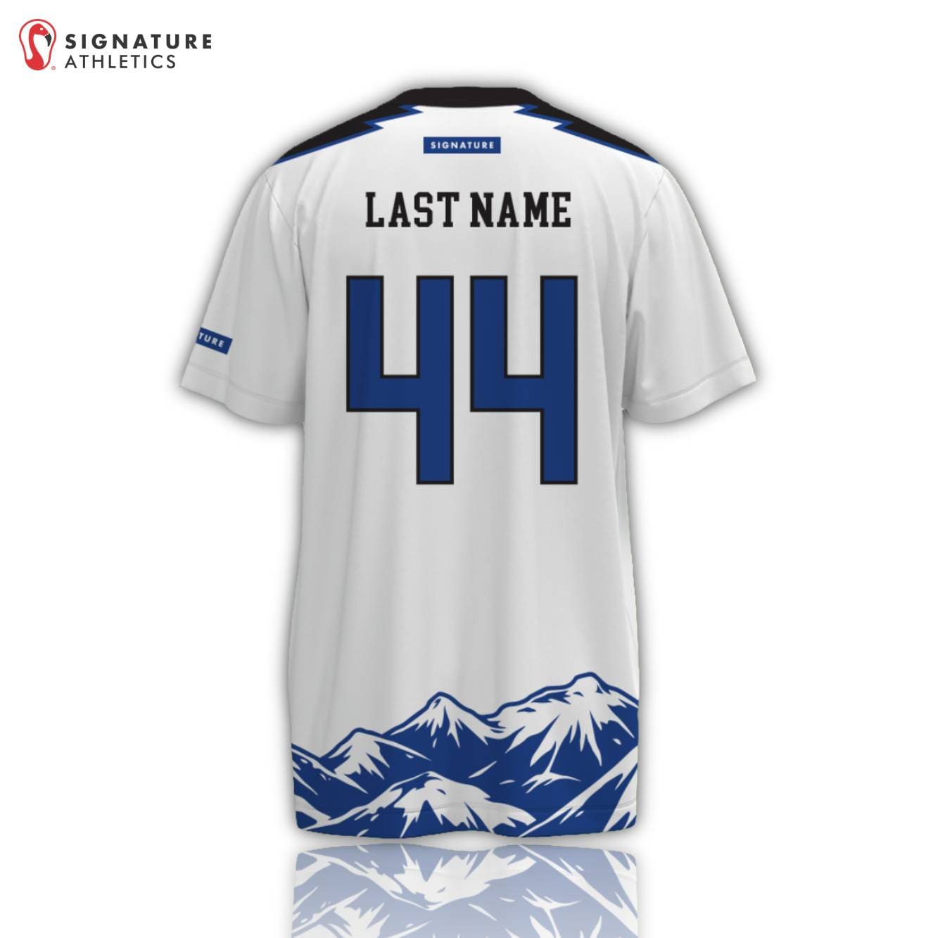 Smoky Mountain Lacrosse Men's Player Short Sleeve Tech Tee: 8U Signature Lacrosse