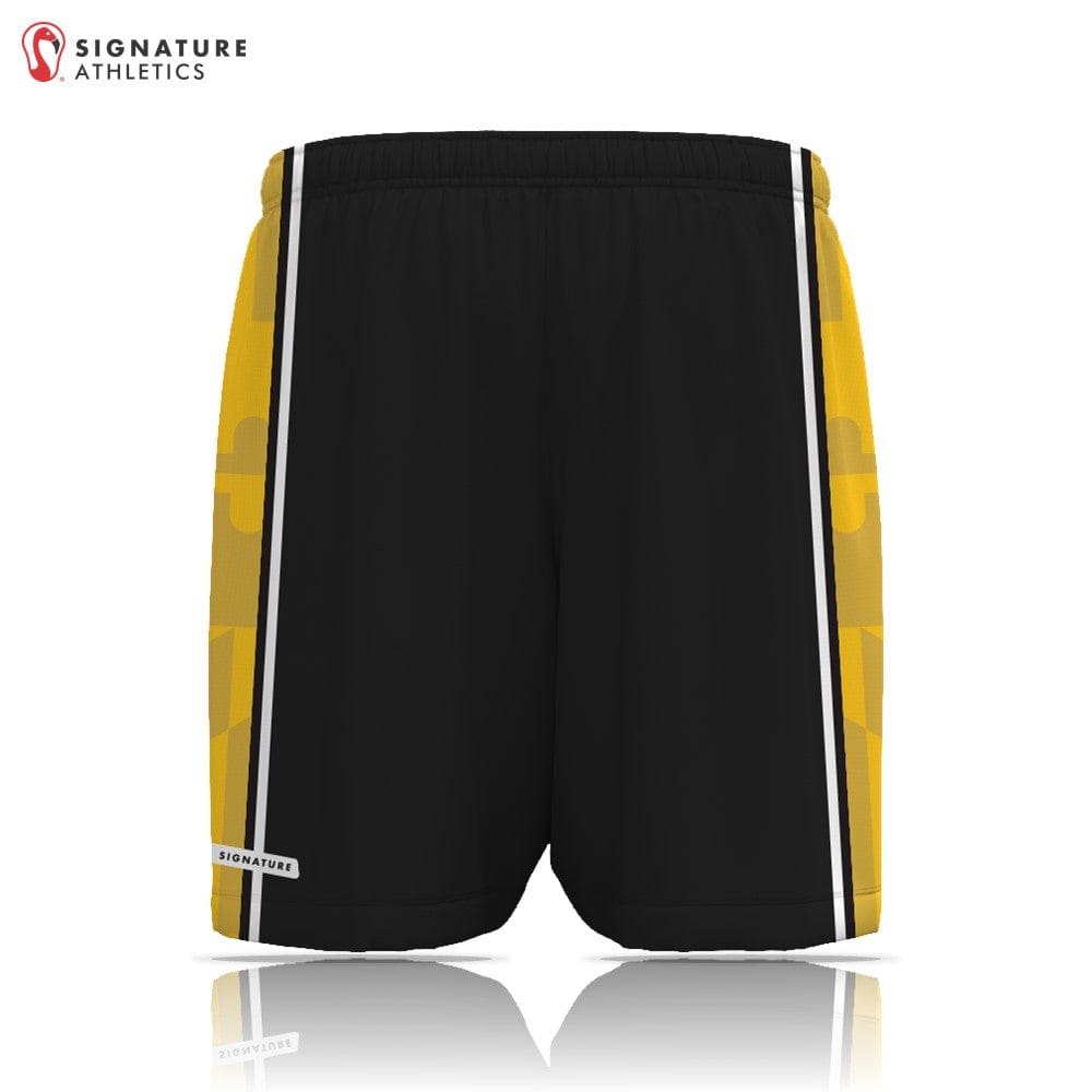South Carroll Lacrosse Men's Black Game Shorts Signature Lacrosse