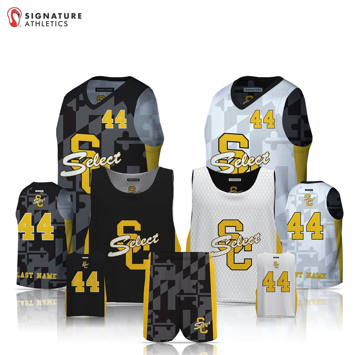 South Carroll Lacrosse Package 2 Men's 3 Piece Player Package: 2034 Signature Lacrosse