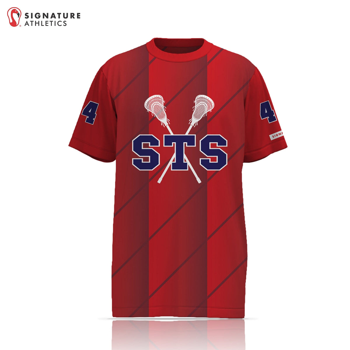 South Tampa Sticks Women's Short Sleeve Shooting Shirt: U10 Signature Lacrosse