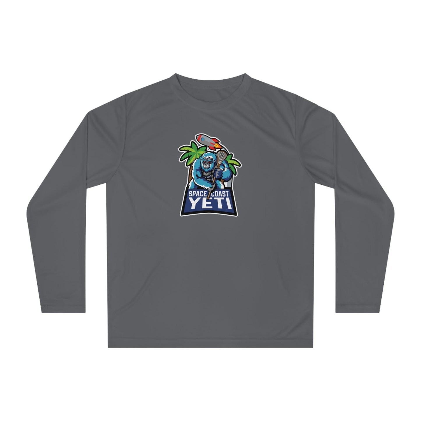 Space Coast YL Adult Athletic Long Sleeve Signature Lacrosse