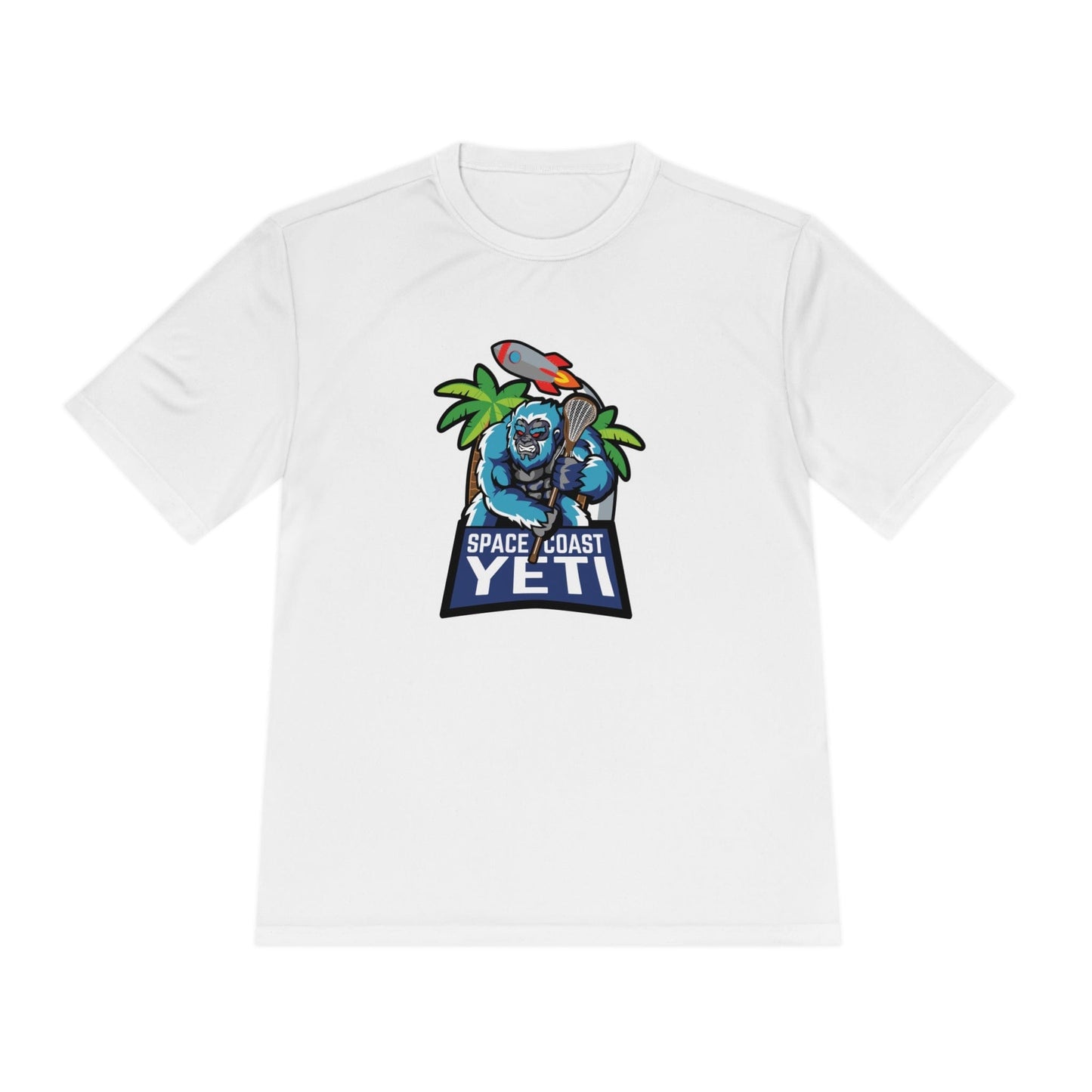 Space Coast YL Adult Athletic T-Shirt Signature Lacrosse