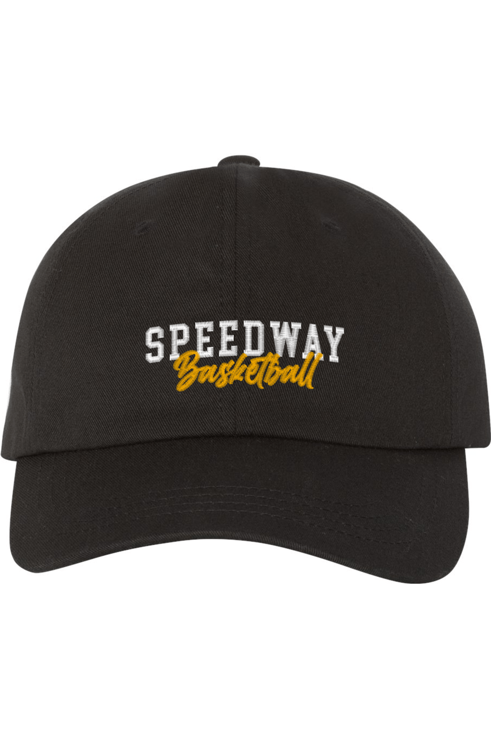 Speedway Basketball Embroidered Dad Hat Signature Lacrosse