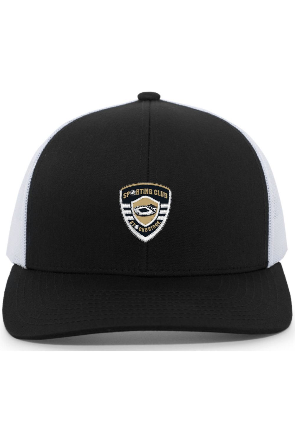 Sporting Club Stockbridge Embroidered Trucker Hat Signature Lacrosse