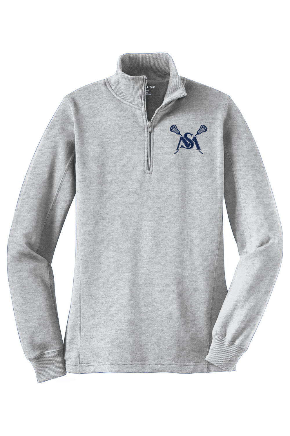St Marks Lacrosse Adult Women's Embroidered Quarter-Zip Pullover Signature Lacrosse
