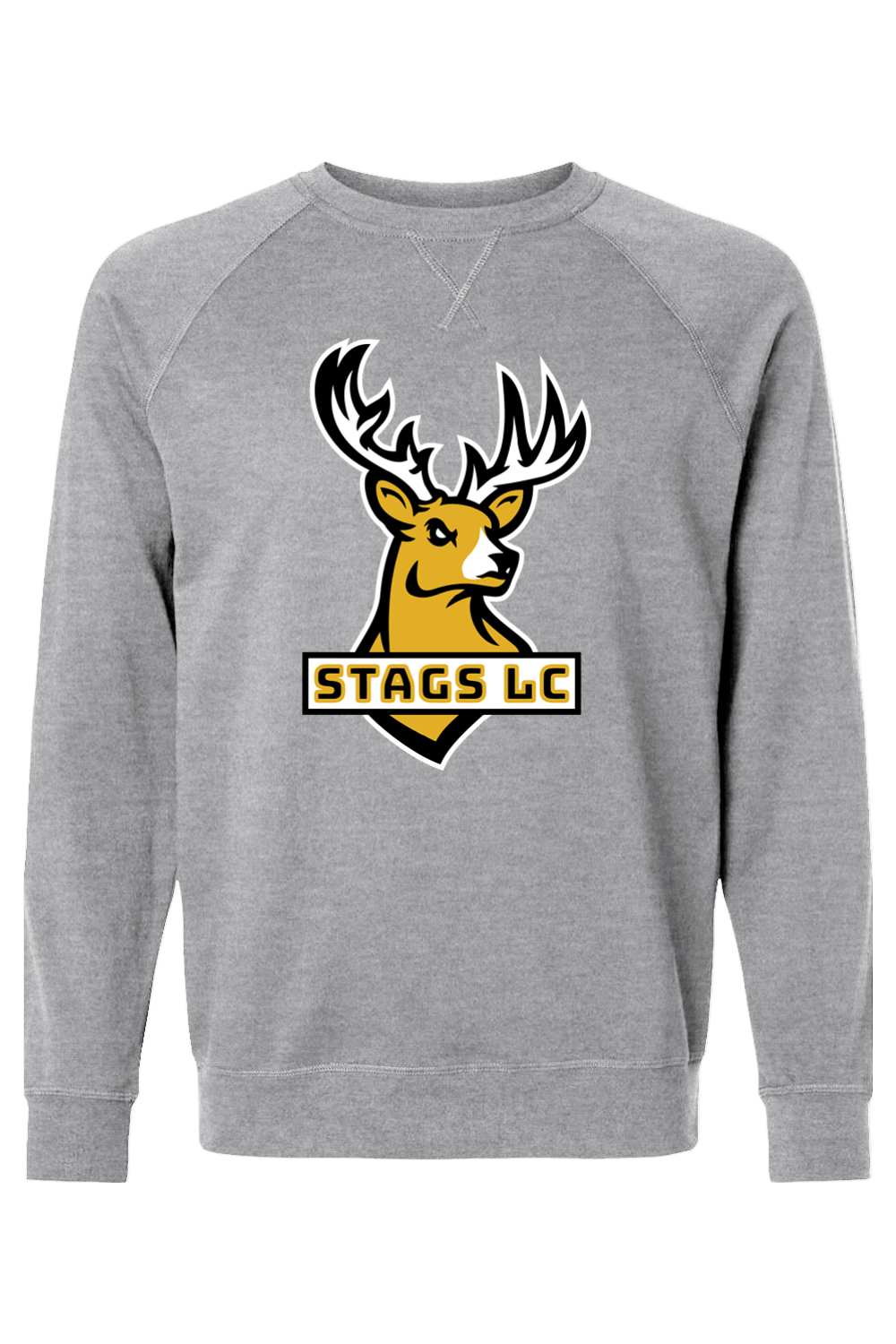 Stags LC Adult Heavyweight Raglan Long Sleeve Signature Lacrosse