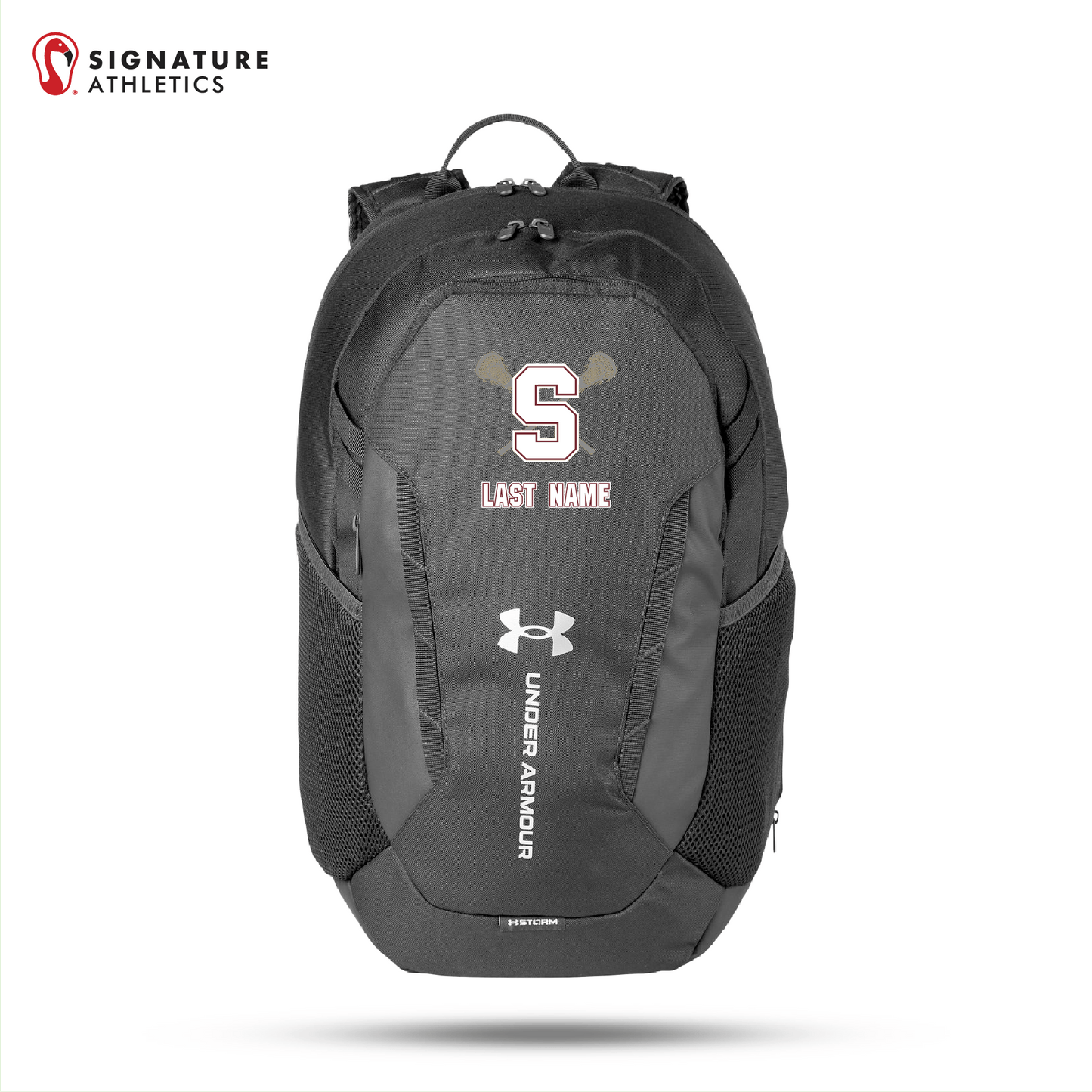 State College Men's Under Armour 6.0 Team Backpack: State College Signature Lacrosse