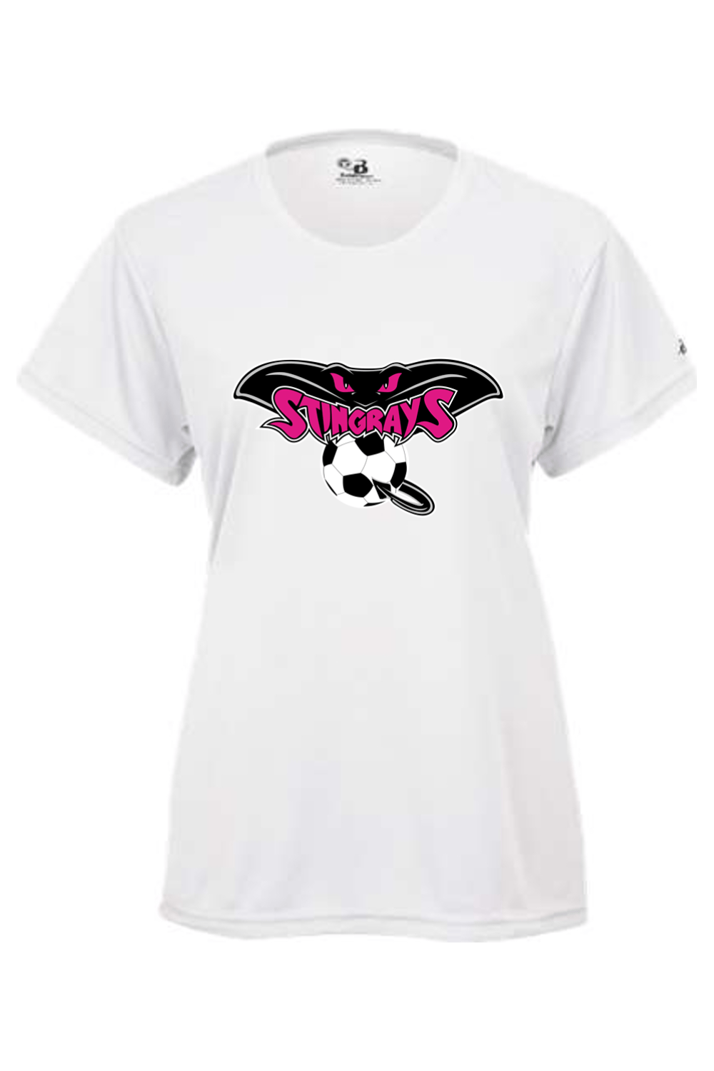 Stingrays Soccer Youth Girl's Athletic T-Shirt Signature Lacrosse