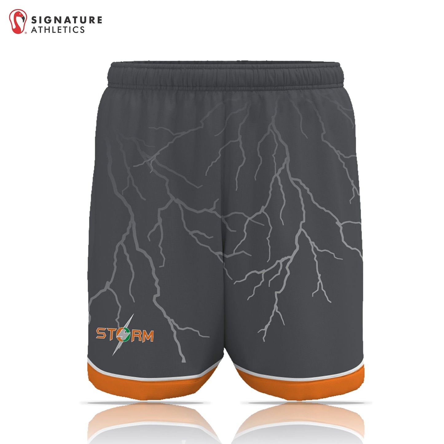 Storm Sports Men's Game Shorts: Junior (Grades 5-6) Signature Lacrosse