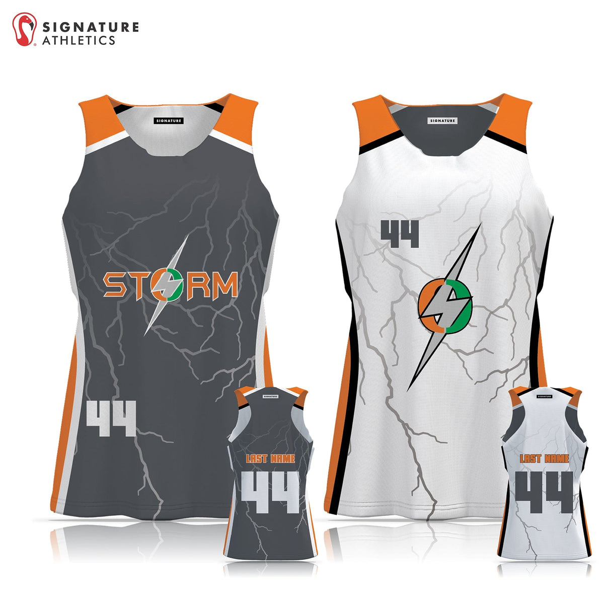 Storm Sports Women's Reversible Game Pinnie: Senior (Grades 7-8) Signature Lacrosse