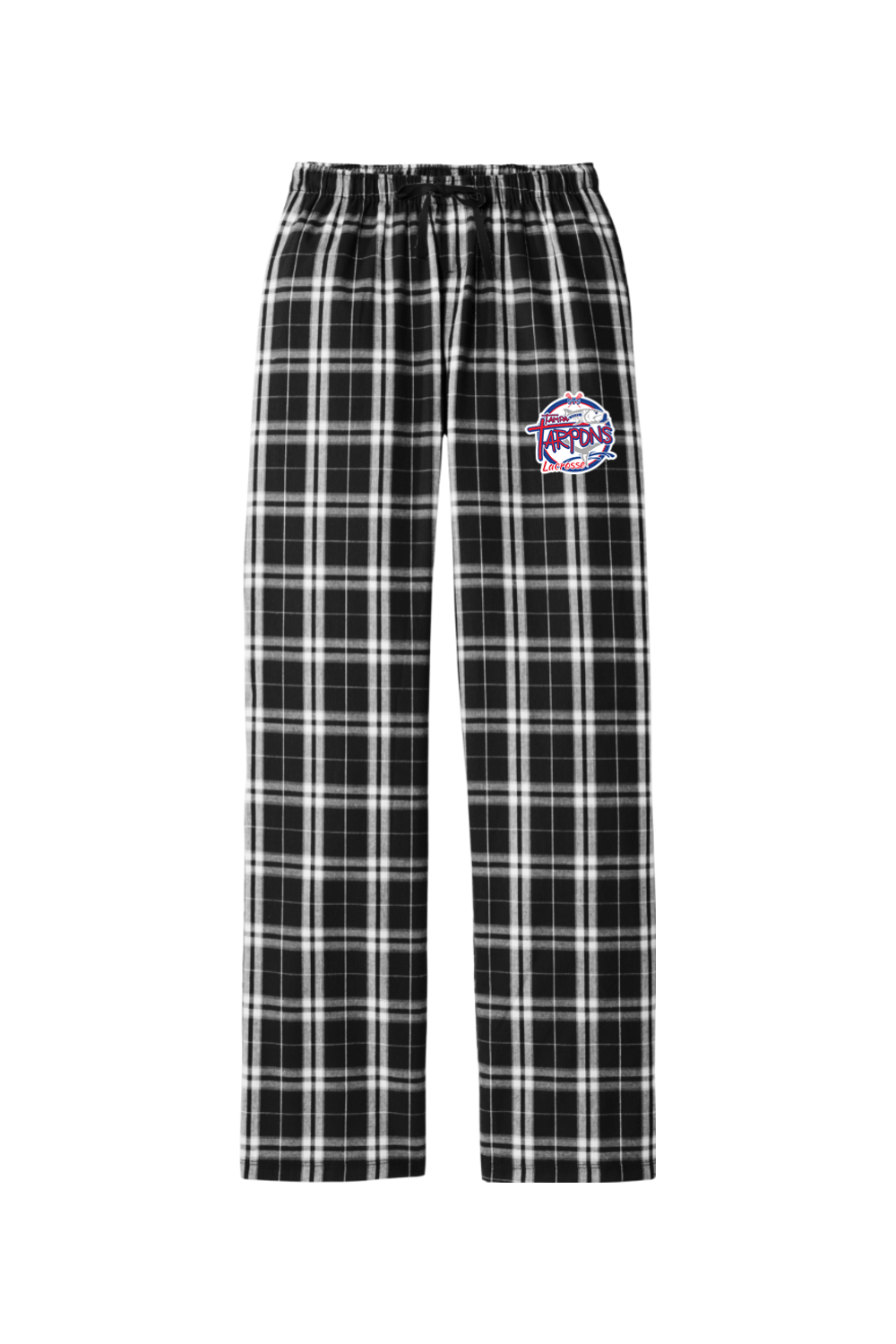 Tampa Tarpons Lacrosse Adult Women's Flannel Plaid Pants Signature Lacrosse