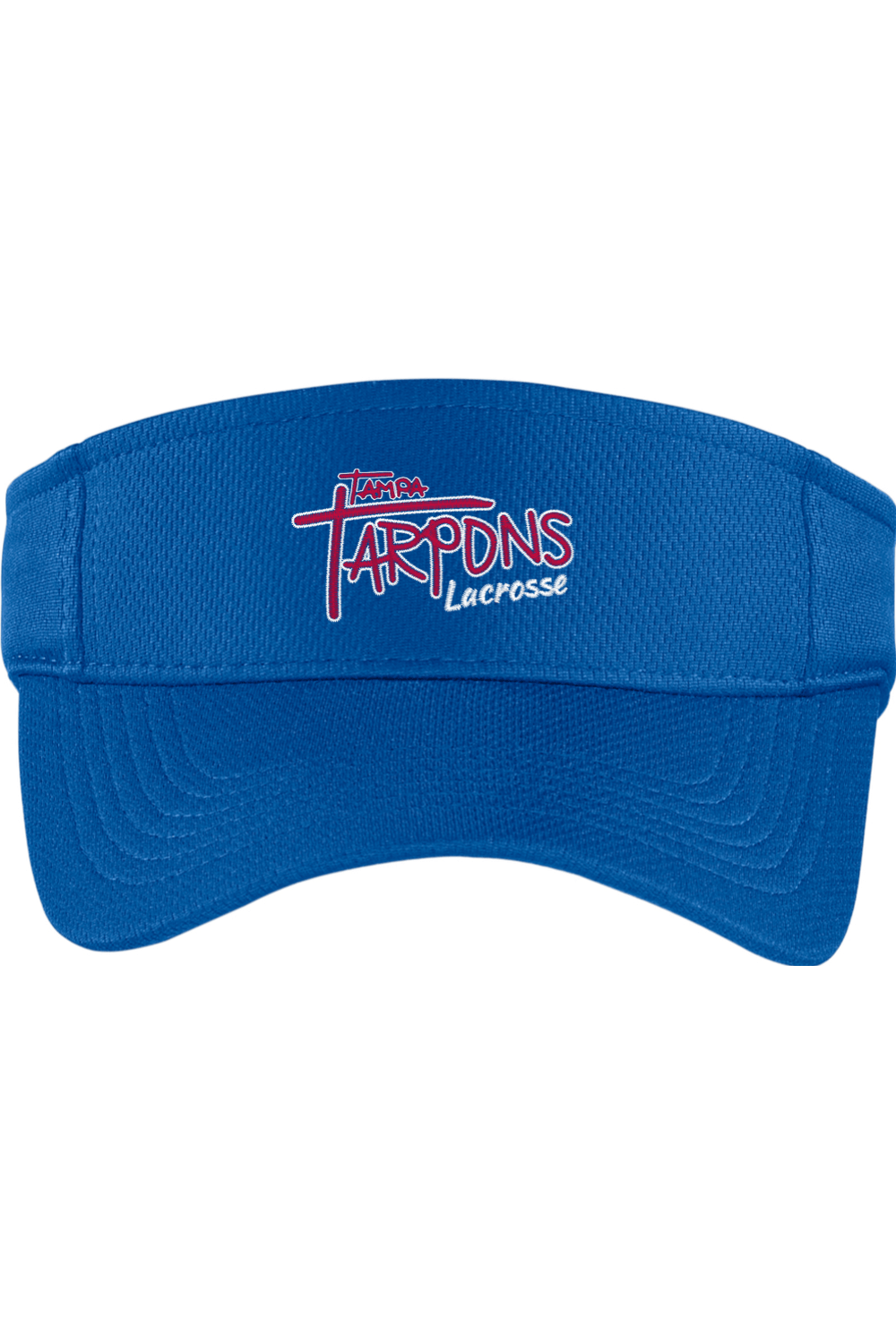 Tampa Tarpons Lacrosse Embroidered Visor Signature Lacrosse