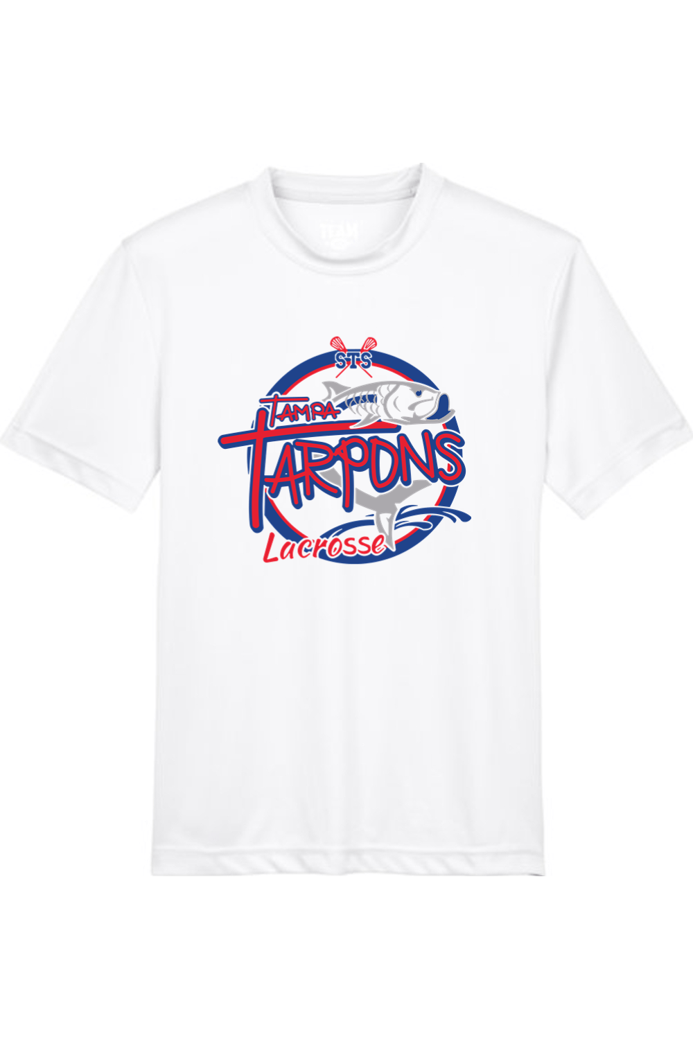 Tampa Tarpons Lacrosse Youth Athletic T-Shirt Signature Lacrosse