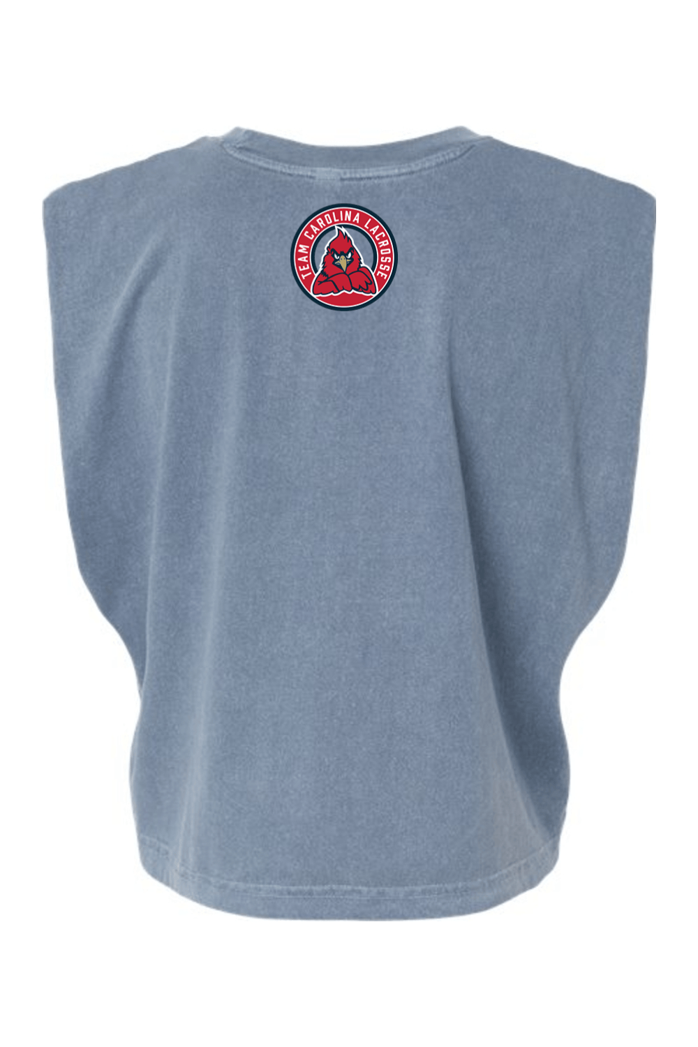 Team Carolina American Apparel Garment-Dyed Women's Heavyweight Muscle Tee Signature Lacrosse