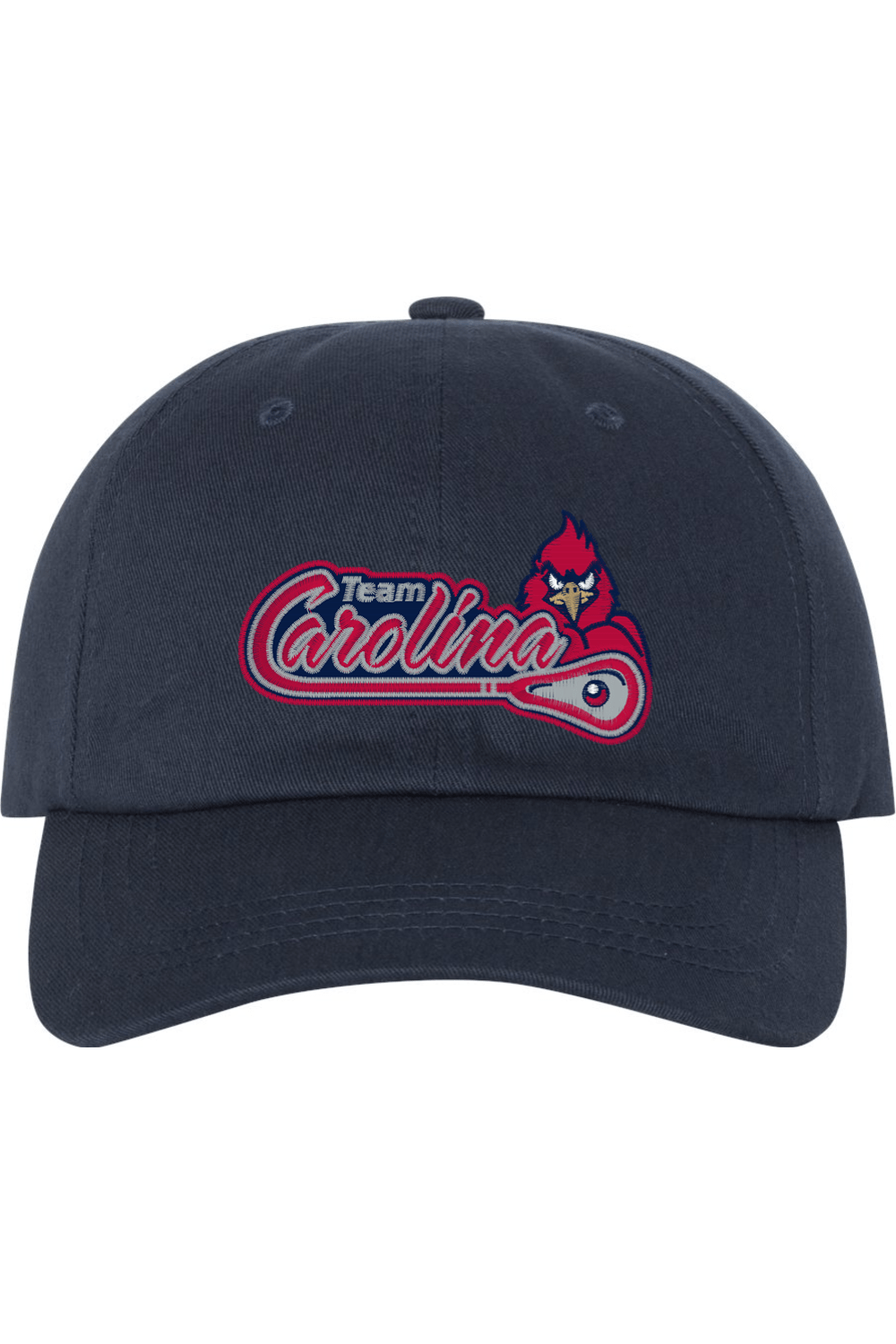 Team Carolina LC Embroidered Dad Hat Signature Lacrosse