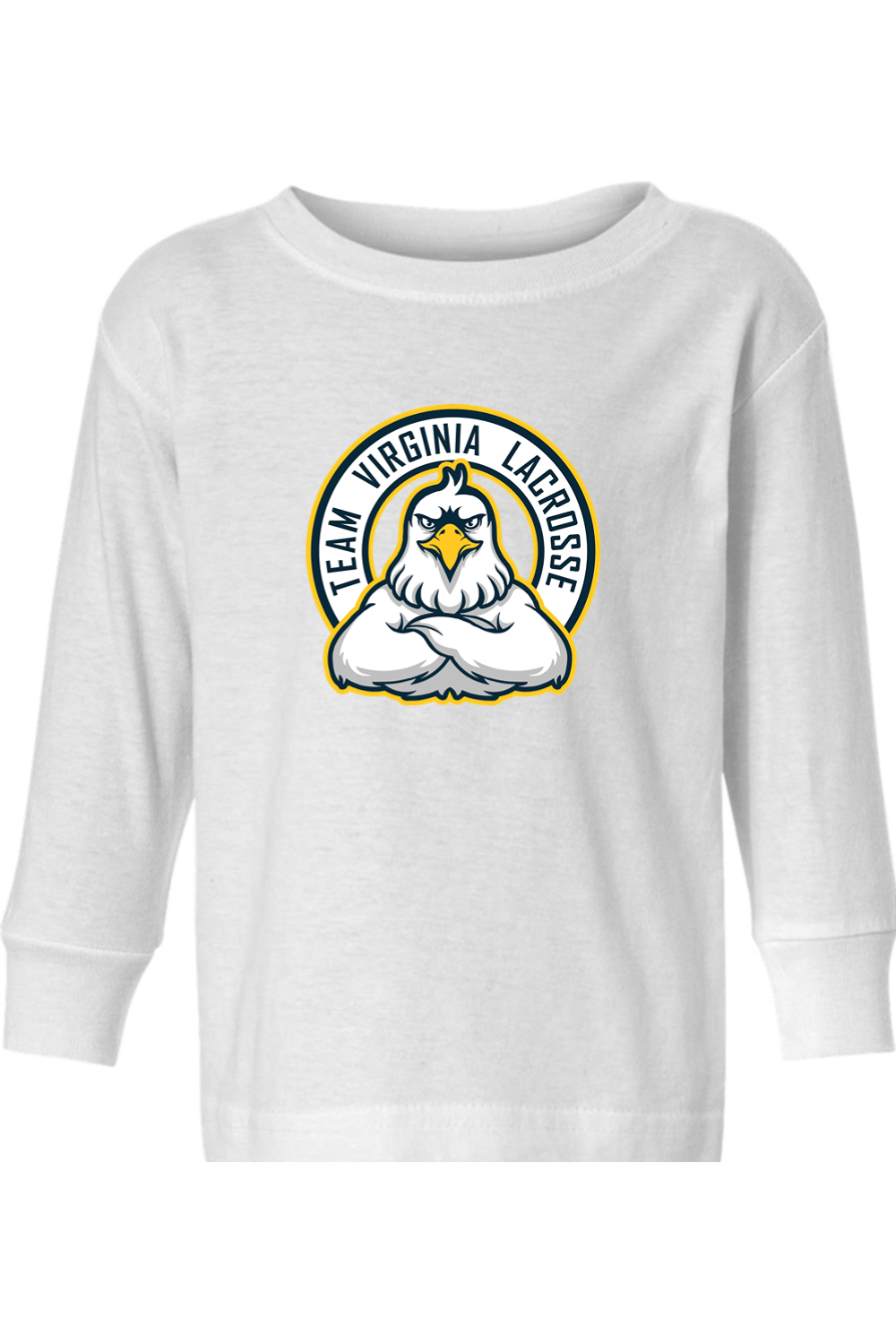Team Virginia LC Toddler Long Sleeve T-Shirt Signature Lacrosse