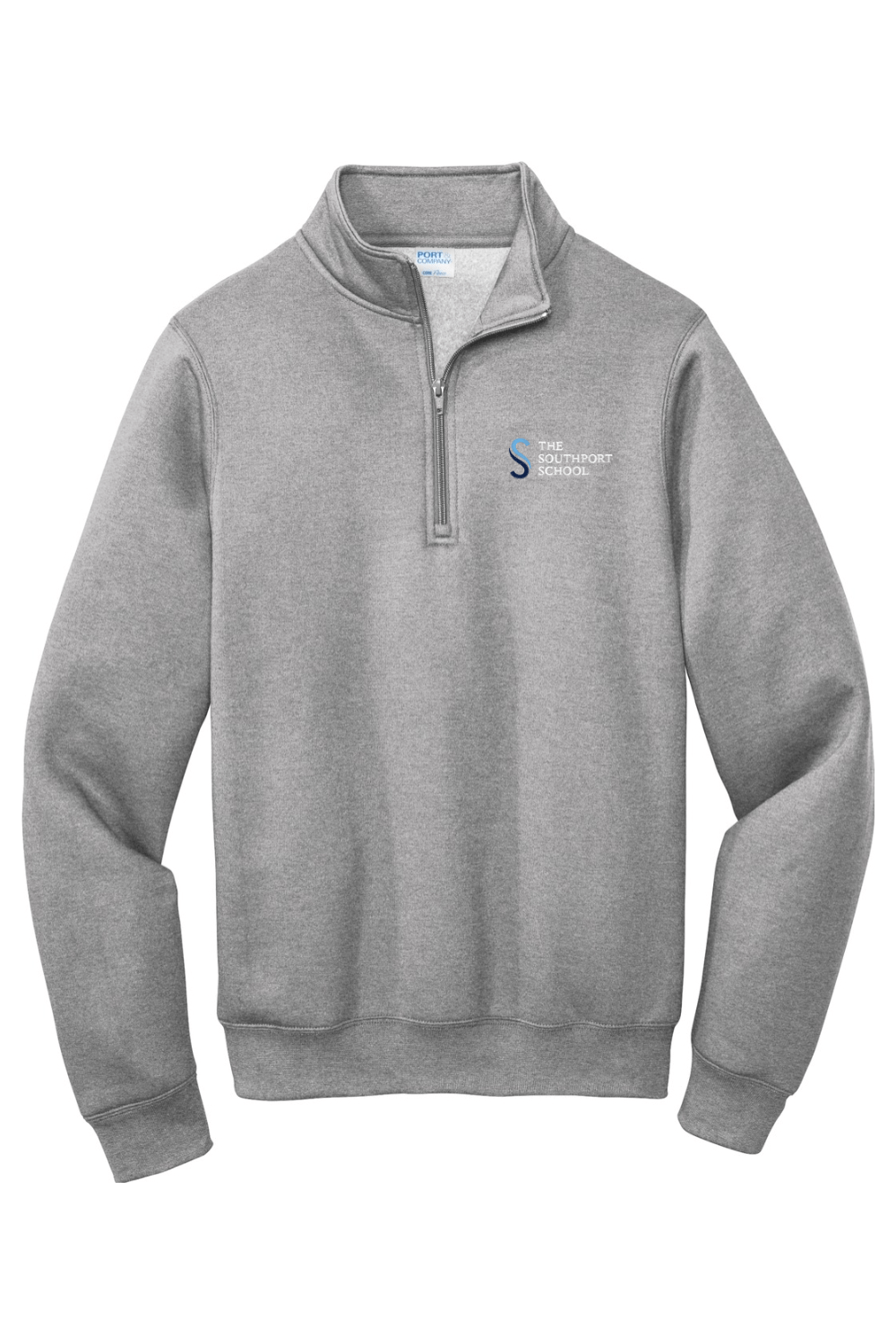 The Southport School 1/4-Zip Pullover Sweatshirt Signature Lacrosse