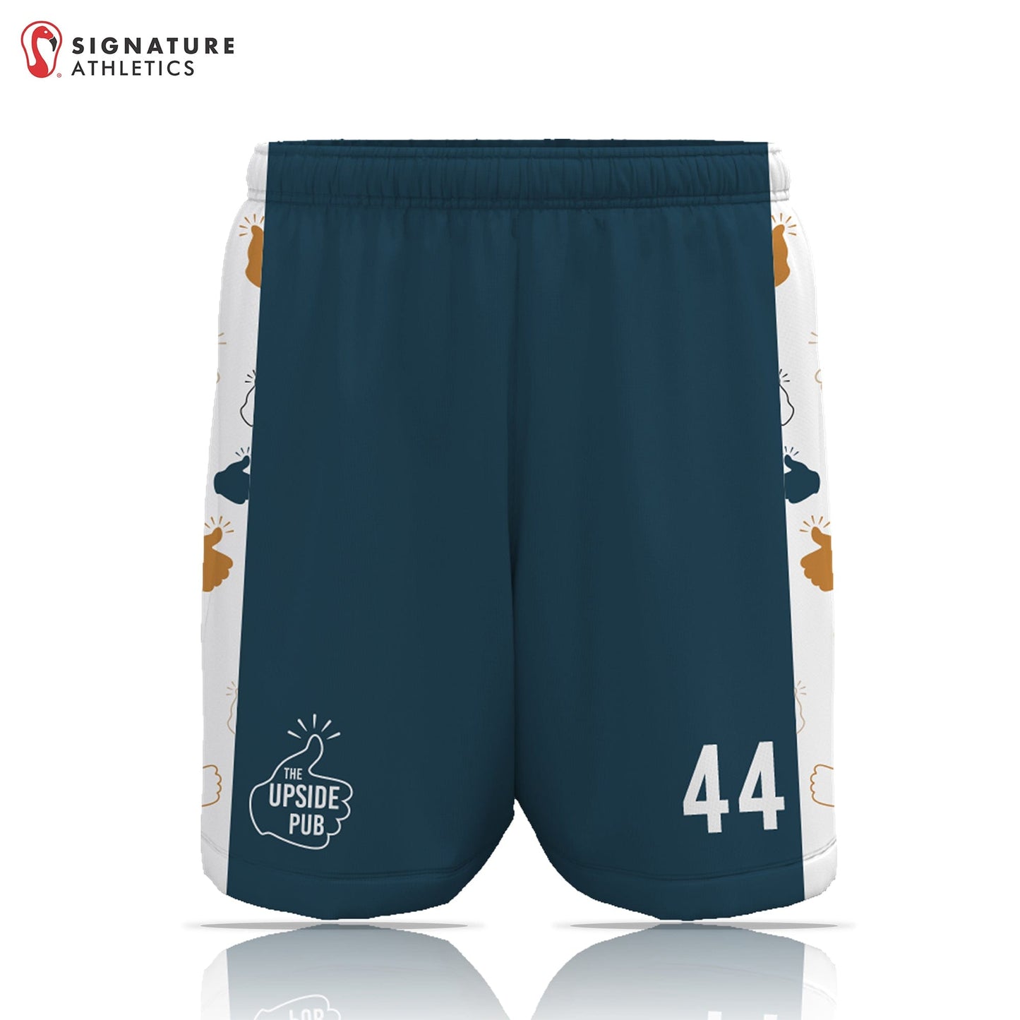 The Upside Pub LC Men's Game Shorts: Upside Pub Signature Lacrosse